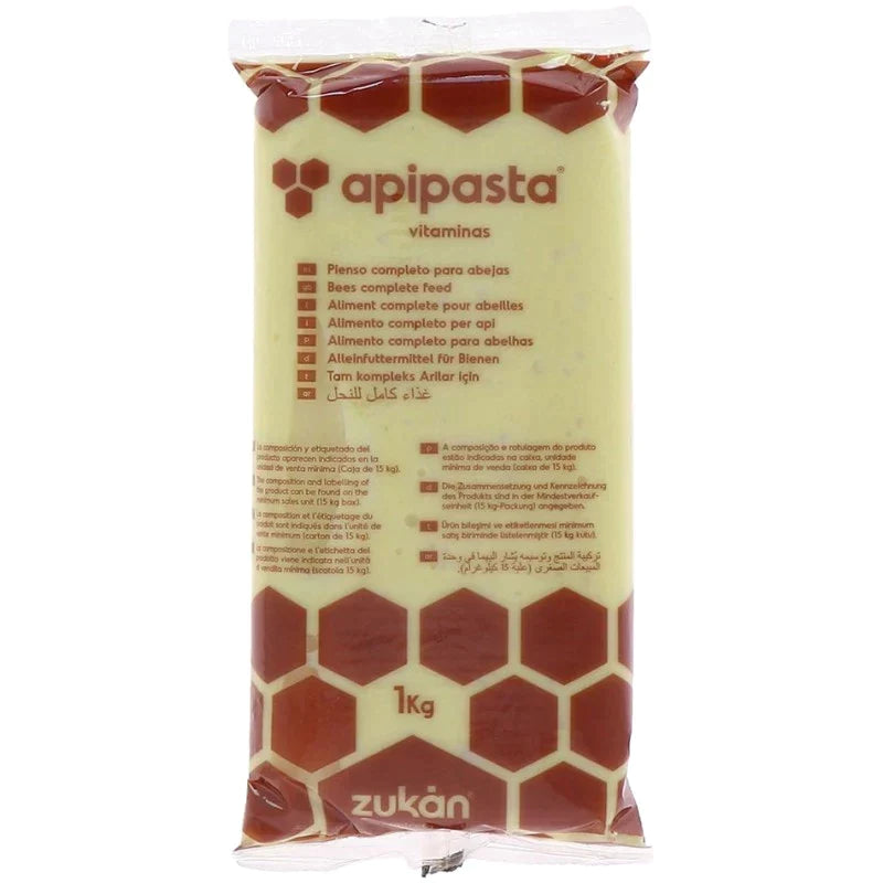 Palet de Apipasta con vitaminas 1050kg (Bolsa 1kg)