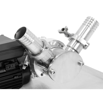 Bomba de miel 550 Kg/h con carro - monofásica, velocidad fija