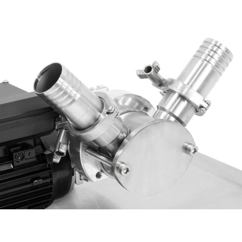 Bomba de miel 550 Kg/h con carro - monofásica, velocidad fija