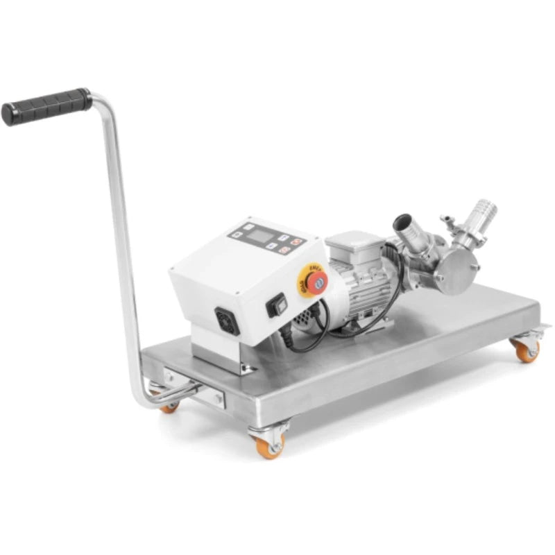 Bomba de miel 750 Kg/h con cuadro de mandos y carro