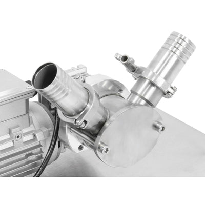 Bomba de miel 750 Kg/h con cuadro de mandos y carro