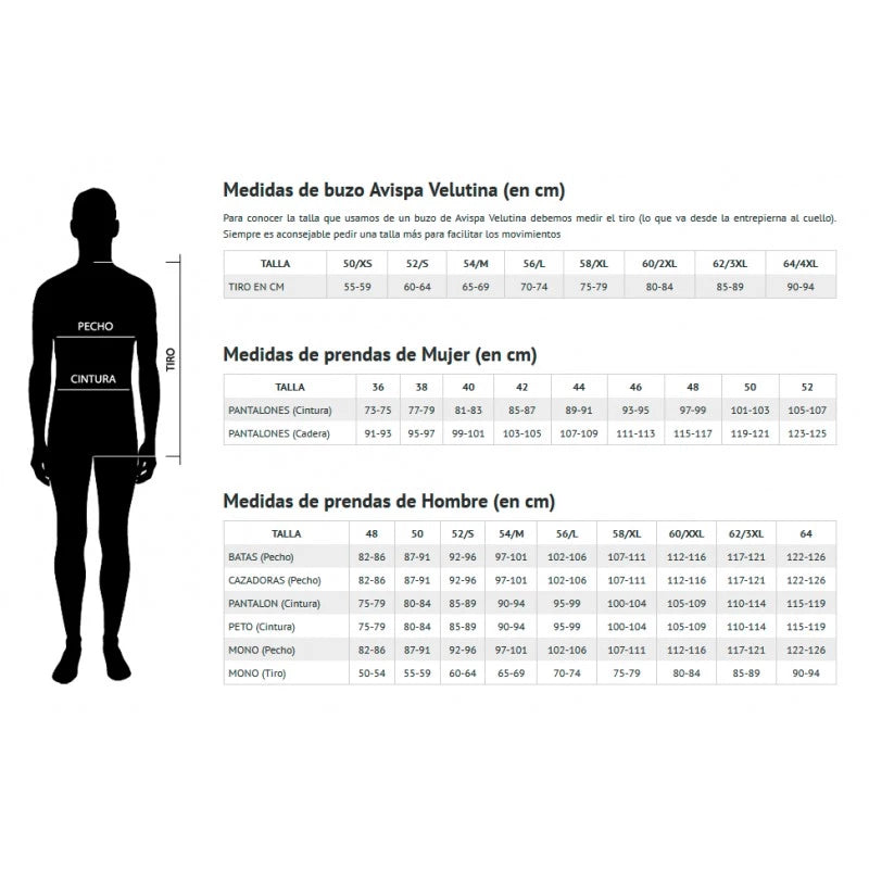 Buzo Avispón Asiático (vespa velutina) Certificado