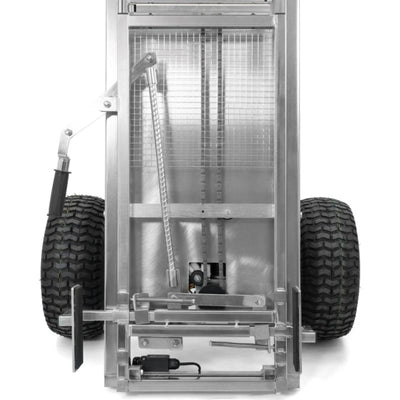 Carretilla transporta colmenas con elevador EWG