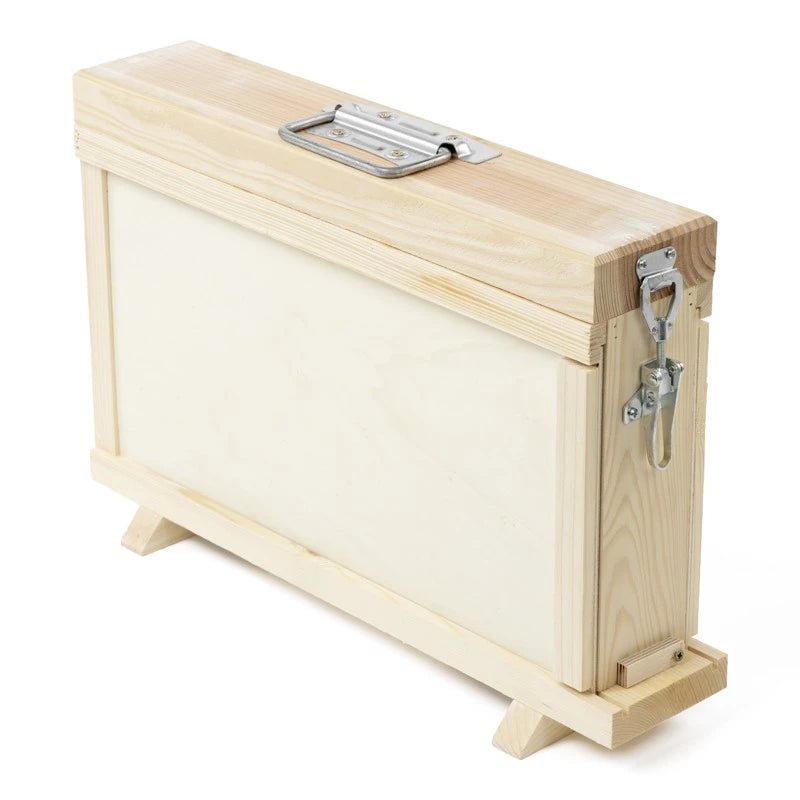 Colmena de observación Langstroth con alza