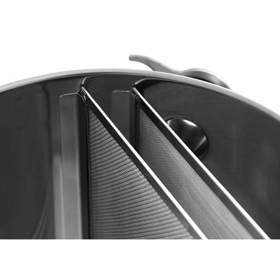 Round honey decanter with prefilter and filter 25kg