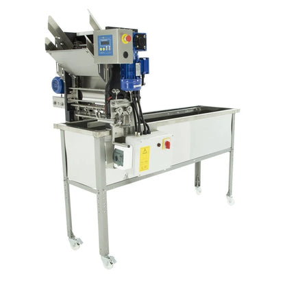 Automatic uncapping machine with Langstroth/Dadant bucket W2096000E