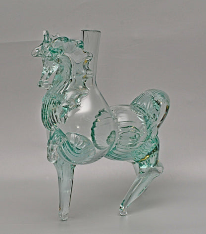 Botella caballo de cristal 70cl