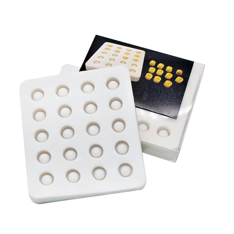 Molde de silicone para cúpulas de cera