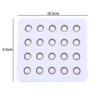 Molde de silicone para cúpulas de cera