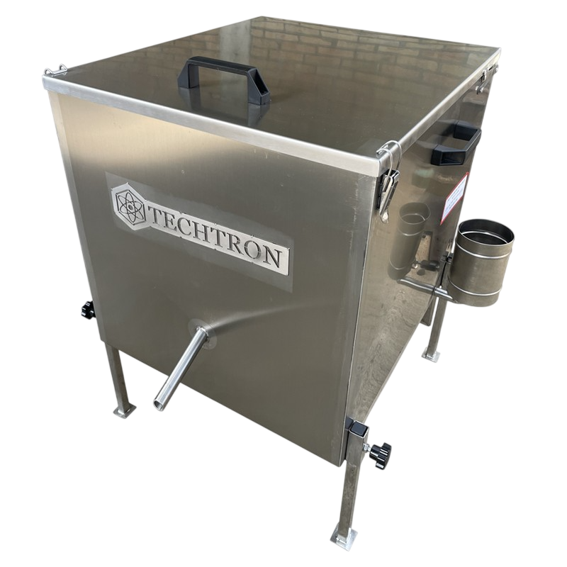 185L round stainless steel boiler for wax + Steam generator