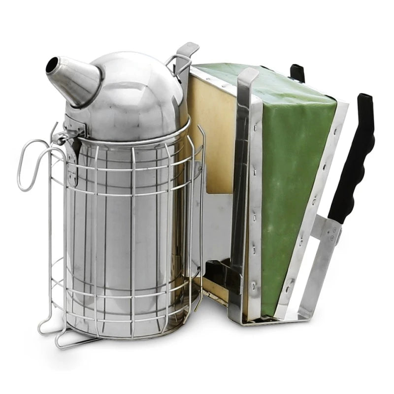 Stainless steel smoker. Anti-spark