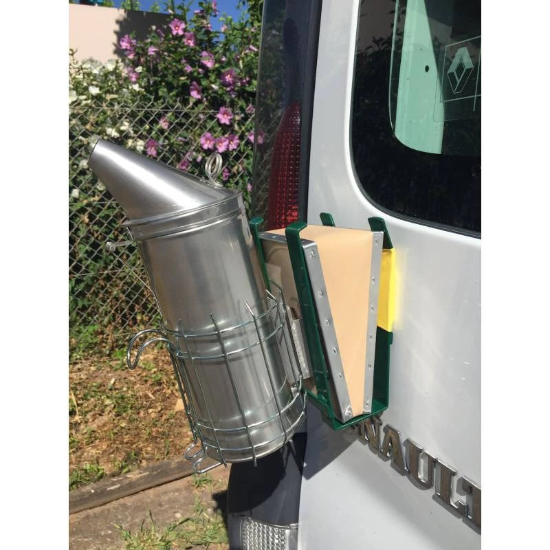 Stainless steel smoker. Anti-spark