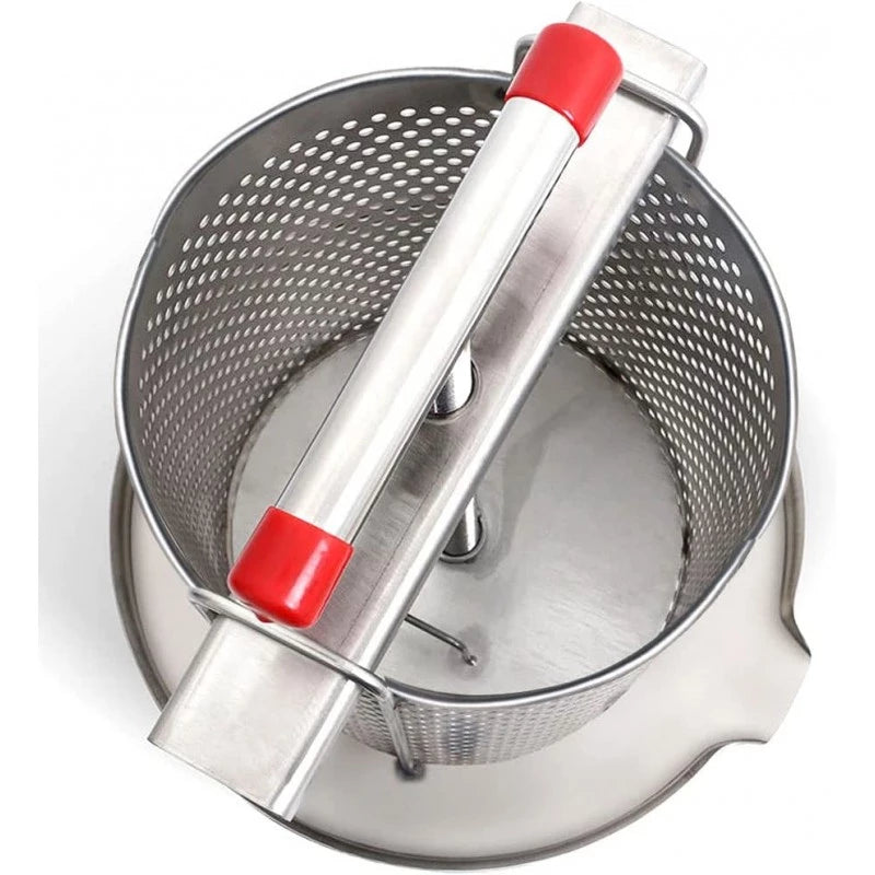 Economical press for operculums