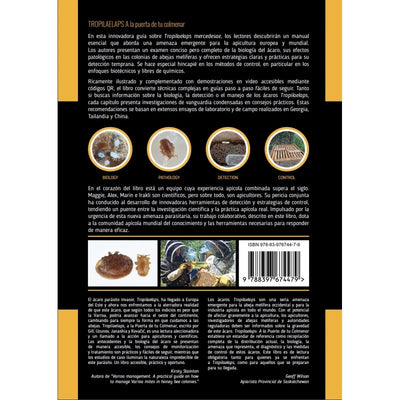 Libro Tropilaelaps Mercedesae – Biología, Patologias, Detección y Control